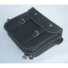 BRAŠNY PÁR -  PRO JAWA KÝVAČKA + PANELKA  - (ČESKÁ VÝROBA - NEJLEPŠÍ KVALITA) - ČERNÉ + VYRAŽENO LOGO ČZ